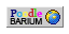 A badge reading Poodle Barium, featuring the logo of said browser from Progressbar95